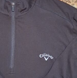 Callaway Black Performance Pullover Mens Large
